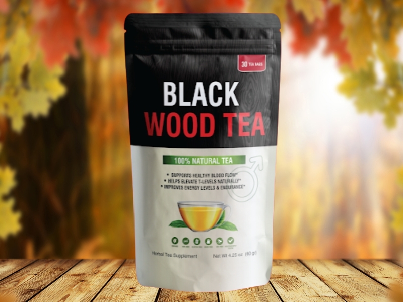 Black Wood Tea Rock-Solid Natural Tea Brew Ingredients to Support Male Enhancement
