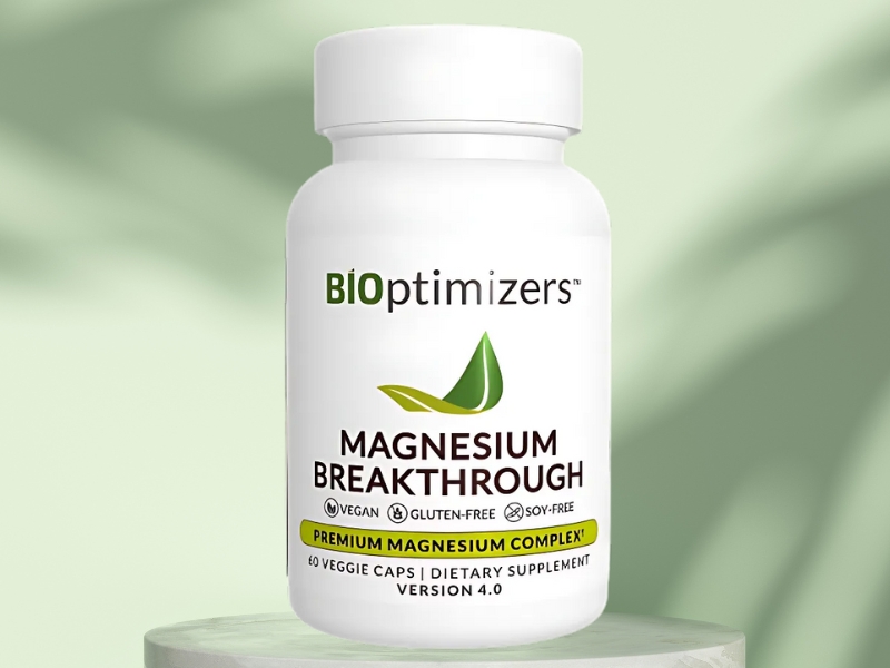 Magnesium Breakthrough Review Best Magnesium Supplement with Premium Ingredients Complex by BiOptimizers