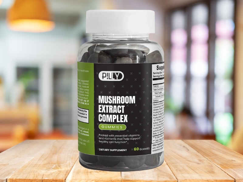 Best Mushroom Gummies for Anxiety Support and Stress Relief by Pilly Labs