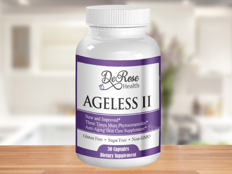 Best Phytoceramide Supplement Review Ageless II Plant Derived Ceramides by DeRose