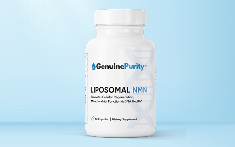 NMN Brand GenuinePurity Nicotinamide Mononucleotide with Clinically-Dosed Liposomal Encapsulation