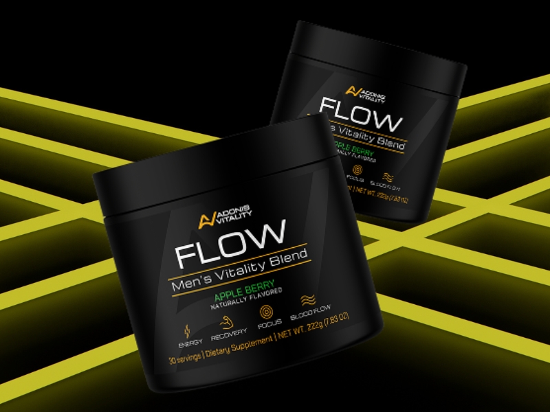 FLOW Men's Vitality Blend Review Ultra Nitric Boost Support for Male Performance