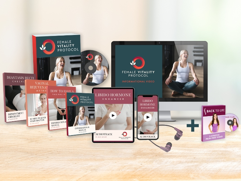 Female Vitality Blueprint Review Upper Body Alignment Stretch for Women's Libido Dysfunction by Alex Miller