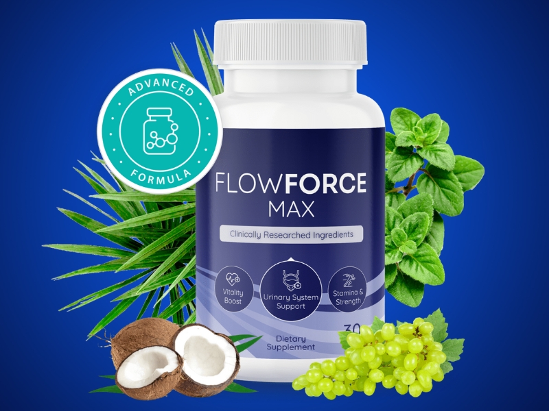 Flow Force Max Review Natural Chewable Candy Ingredients to Support Prostate Health for Men