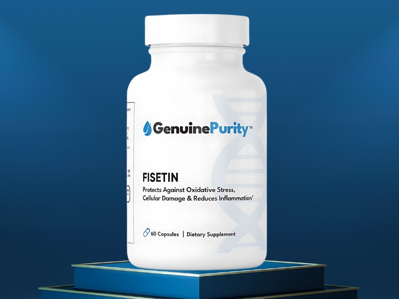 GenuinePurity Fisetin Review Most Powerful Senolytic Antioxidant for Oxidative Stress and Cellular Damage