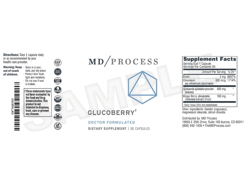 Inside the GlucoBerry Formula Ingredients That Support the Blood Sugar Drain