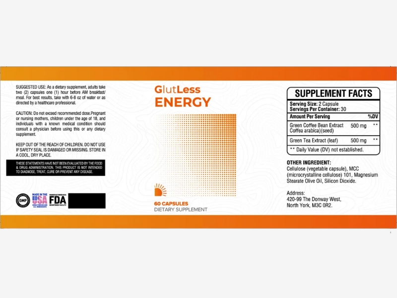 GlutLess Biblical Weight Loss Supplement Secret for Sleep and Energy Ingredients