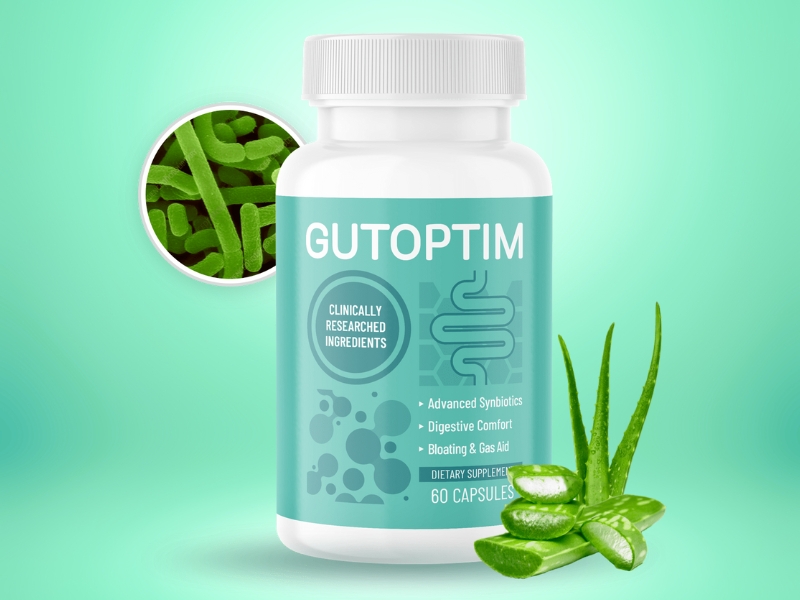 GutOptim Review Best Synbiotics Supplement for Bloating, Gas and Digestive Comfort