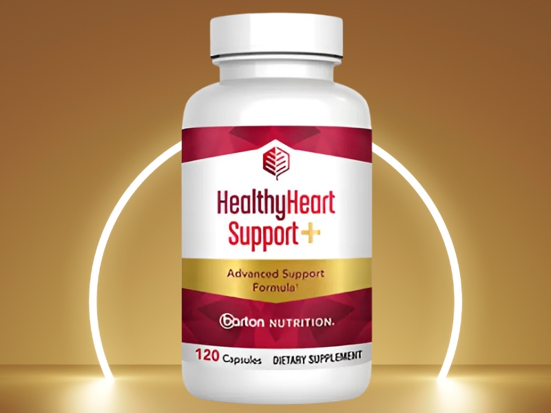 Healthy Heart Support Plus Review - Best Blood Pressure Formula for Healthy Cholesterol Levels by Barton Nutrition
