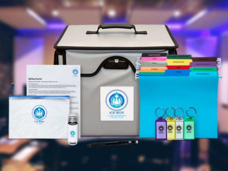 ICE Box Storage System Review Personal Information Protection to Keep Important Physical Documents Safe