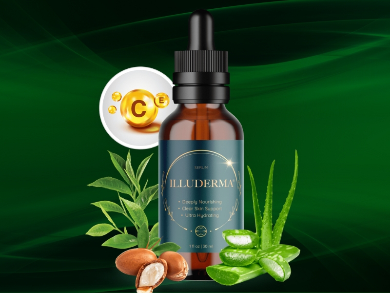 Illuderma Review Best Dark Spot Corrector Serum with Natural Anti-Aging Skin Tightening Ingredients