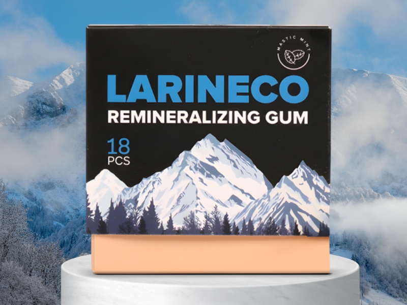 Larineco Chewing Gum Review Best Remineralizing Gum for Healthy Teeth Whitening Support