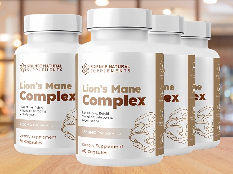 Best Lion's Mane Complex Review Science Natural Supplements' Brain Boosting Mushroom Formula