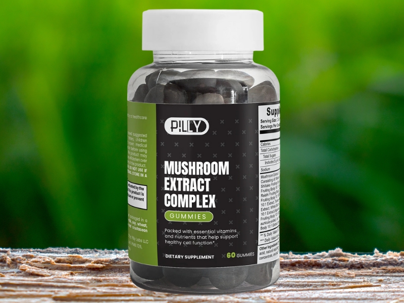 Best Functional Mushroom Gummy Formula Brand According to Reddit and Not on Amazon (Pilly Labs)