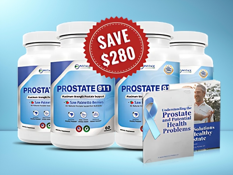Prostate 911 Review Best Supplement to Shrink Prostate with Maximum-Strength Ingredients
