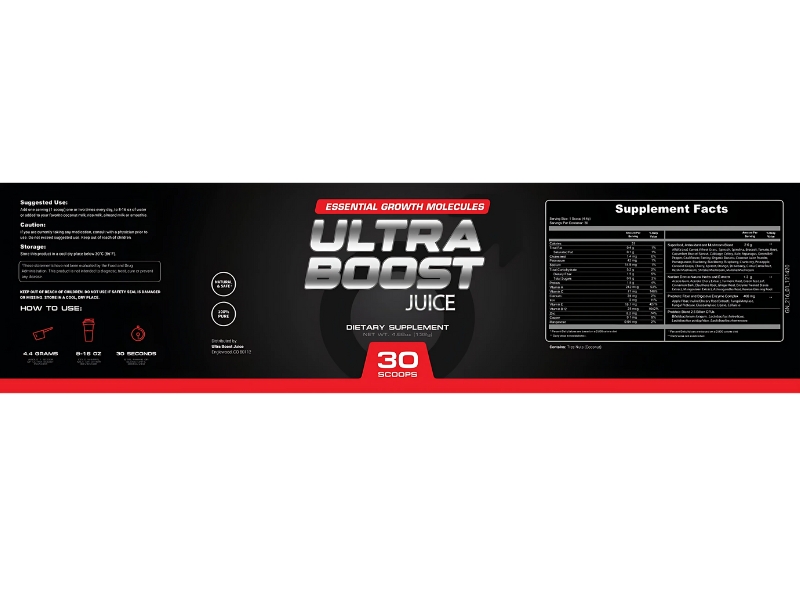 A Closer Look at the Key Ingredients in Ultra Boost Juice