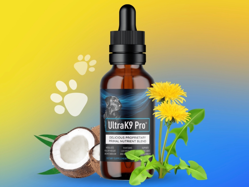 Ultra K9 Pro Review Best Liquid Pet Supplement with Primal Nutrients for Dog Gut Health