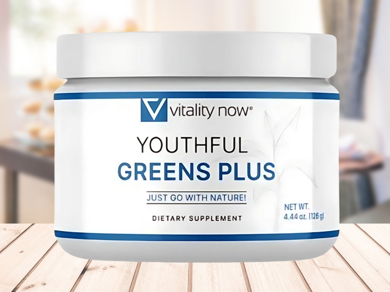 Youthful Greens Plus Review The Vitality Now Green Powder Superfood with Natural Ingredients