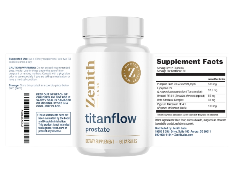 A Closer Look at the Ingredients in TitanFlow