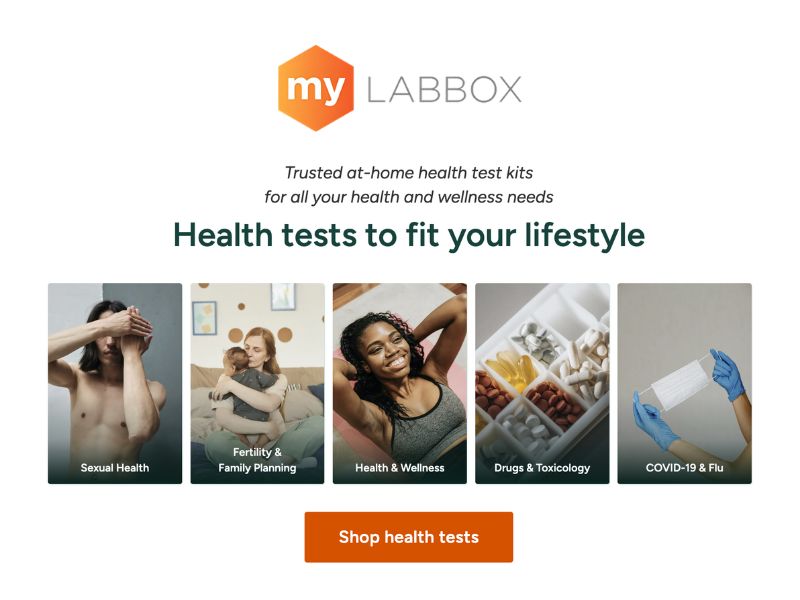myLAB Box Announces Official Website Update Featuring At-Home Wellness Testing Services