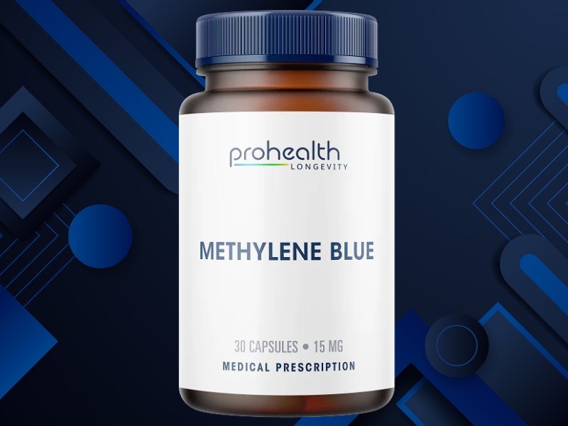 ProHealth Longevity Methylene Blue 15 mg capsules bottle