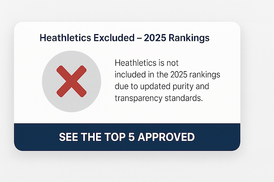 Heathletics excluded badge 2025